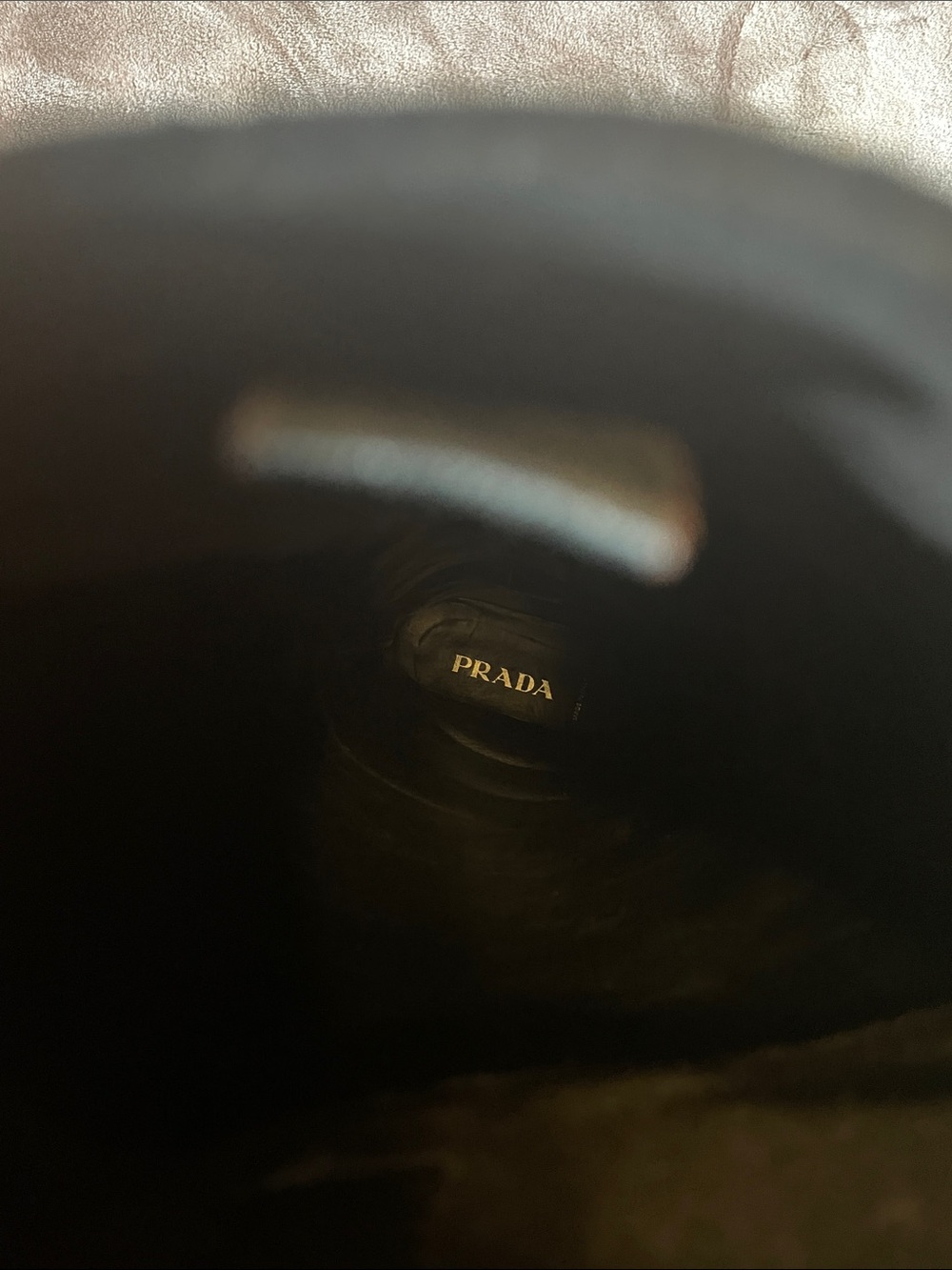 Prada Black Suede knee high Boots - Picture 9 of 12